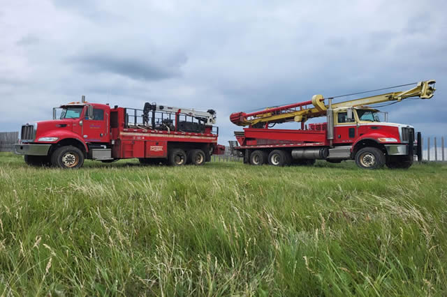 Full Circles Water Well Drilling Rigs