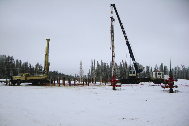 Full Circle Drilling Pre Drill Pile Drilling